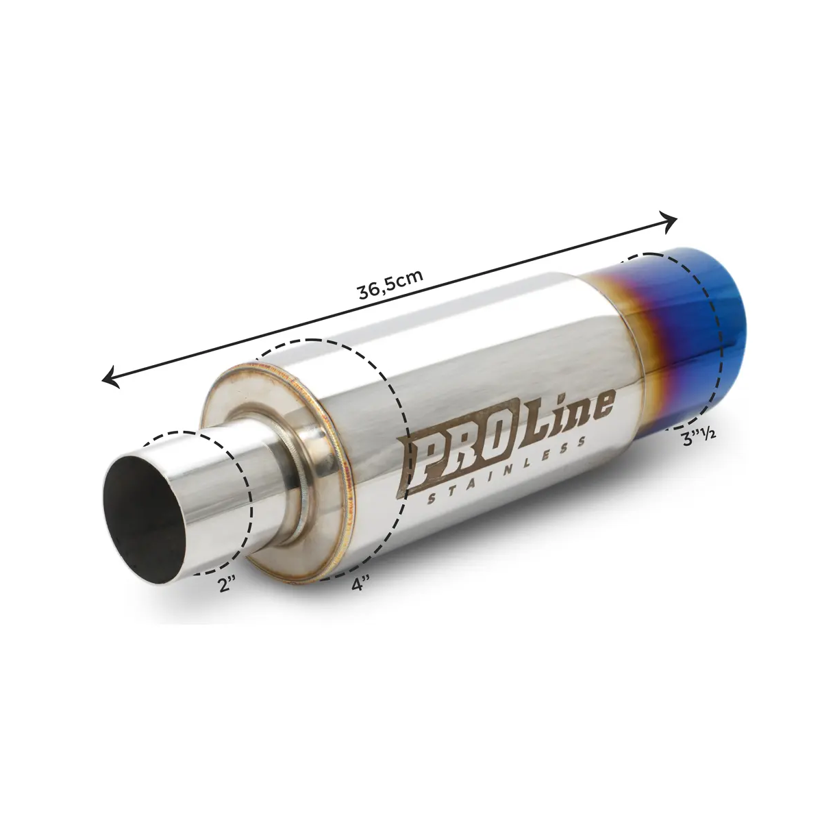 Abafador Inox Escapamento Esportivo